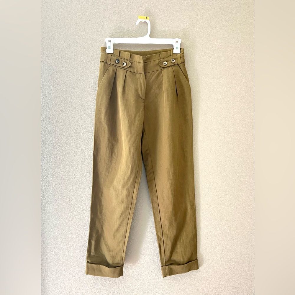 Topshop Paperbag Trouser Pants